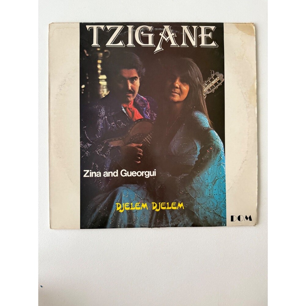 Folk Tzigane Russe Zina et Gueorgui Djelem Djelem LP DOM 3173 Import France VG+